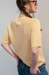 Indi & Cold Mandarina Peach Cardigan - The Mercantile London
