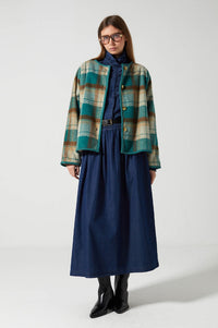 Charlie Joe Elma Sand Check Jacket - The Mercantile London