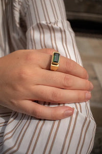 Shyla Calia Emerald Ring