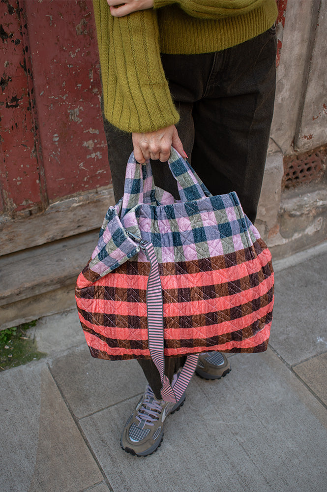 Épice Paris Medium Checked Tote Bag – The Mercantile London