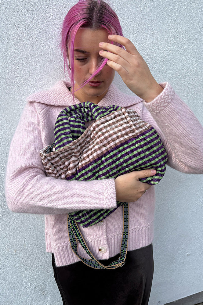 Épice Paris Small Checked Tote Handbag - The Mercantile London