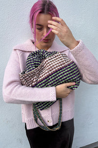 Épice Paris Small Checked Tote Handbag - The Mercantile London