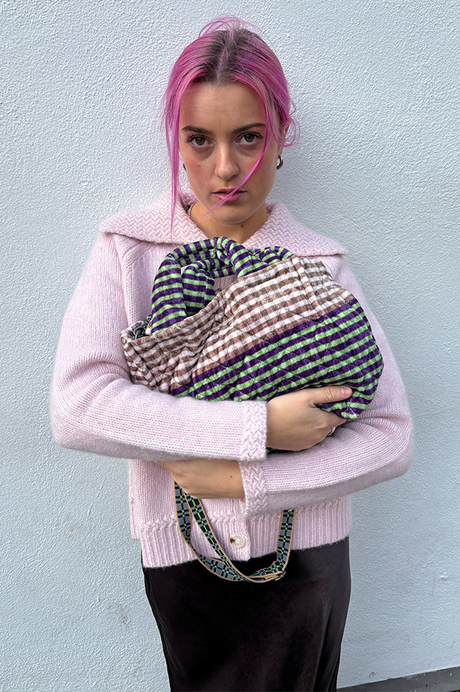 Épice Paris Small Checked Tote Handbag - The Mercantile London