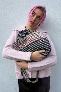 Épice Paris Small Checked Tote Handbag - The Mercantile London