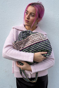 Épice Paris Small Checked Tote Handbag - The Mercantile London