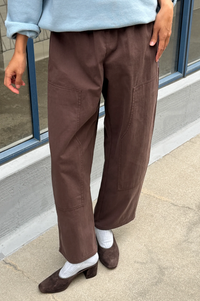 Le Bon Shoppe Gardener Espresso Pant - The Mercantile London