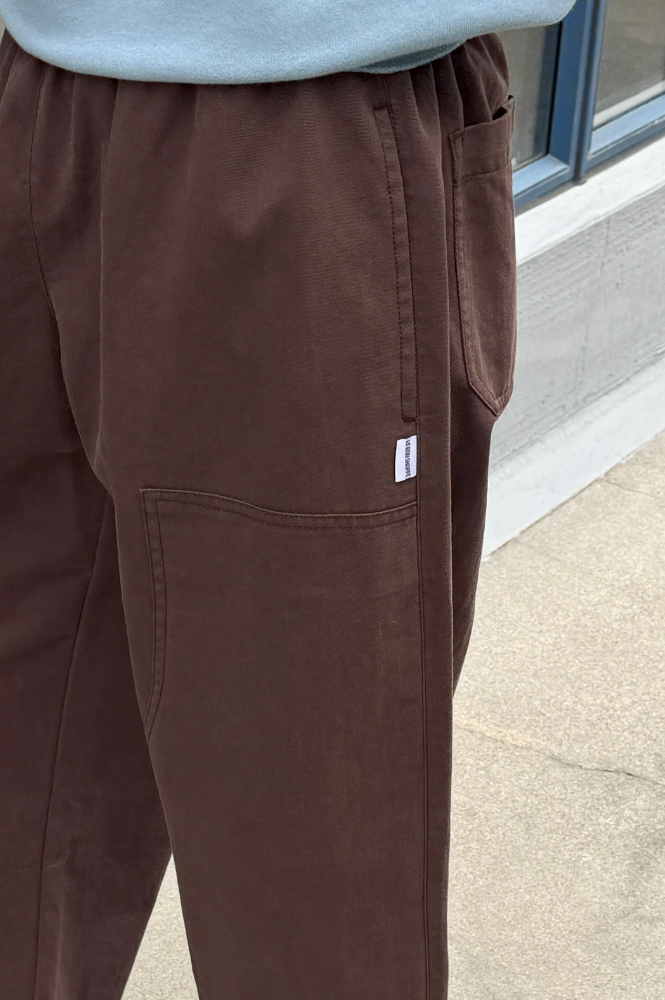 Le Bon Shoppe Gardener Espresso Pant - The Mercantile London