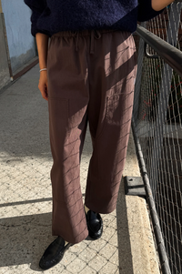 Le Bon Shoppe Gardener Espresso Pant - The Mercantile London