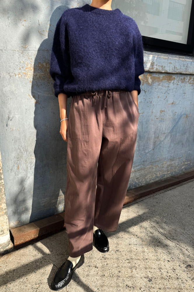 Le Bon Shoppe Gardener Espresso Pant - The Mercantile London