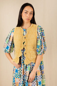 Bonté Estelle Honey Gilet - The Mercantile London