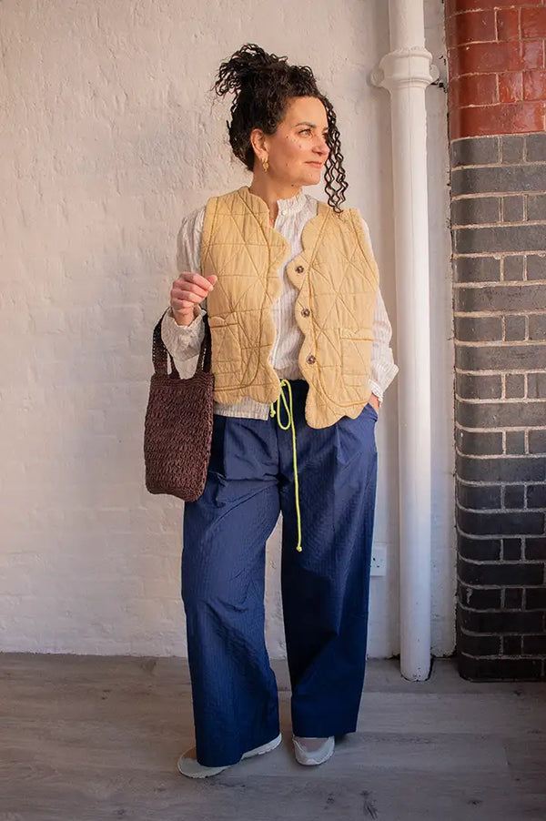 Bonté Estelle Honey Gilet - The Mercantile London