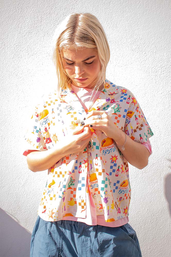 A.P Lucha Libre Print Shirt - The Mercantile London