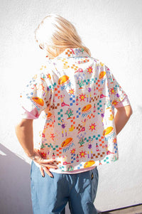 A.P Lucha Libre Print Shirt - The Mercantile London