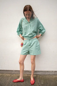 Zen Ethic Luna Green Shorts - The Mercantile London
