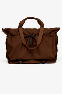 AY Studios East-To-West Dark Brown Bag
