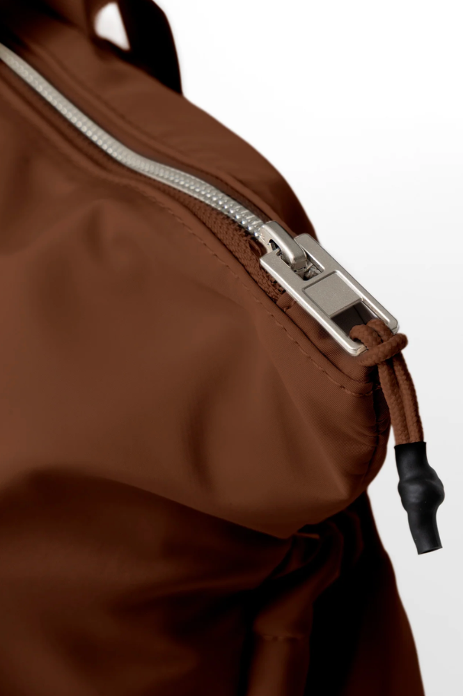 AY Studios East-To-West Dark Brown Bag