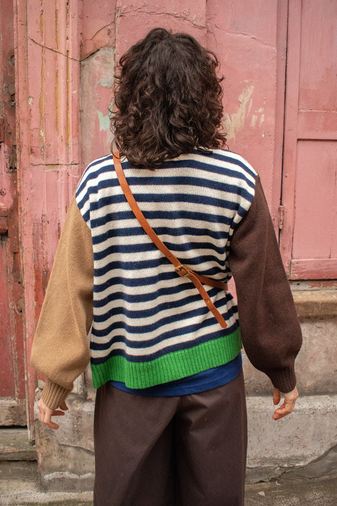 L.F. Markey Eval Cornwall Striped Cardigan