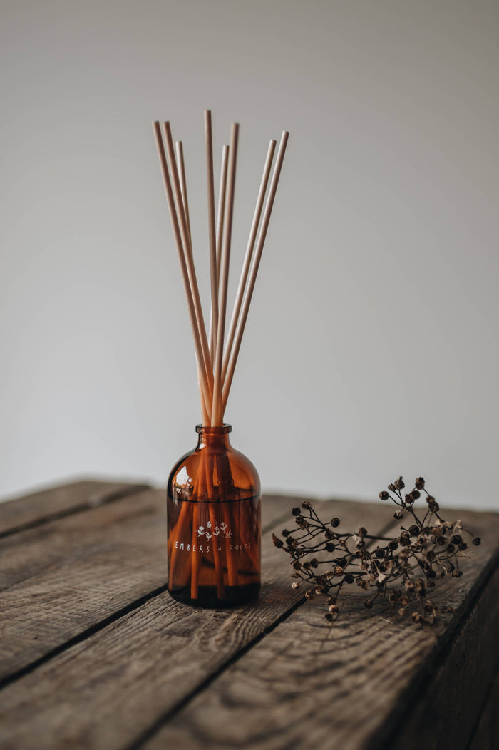 Embers & Roots Blackberry Bush Reed Diffuser - The Mercantile London