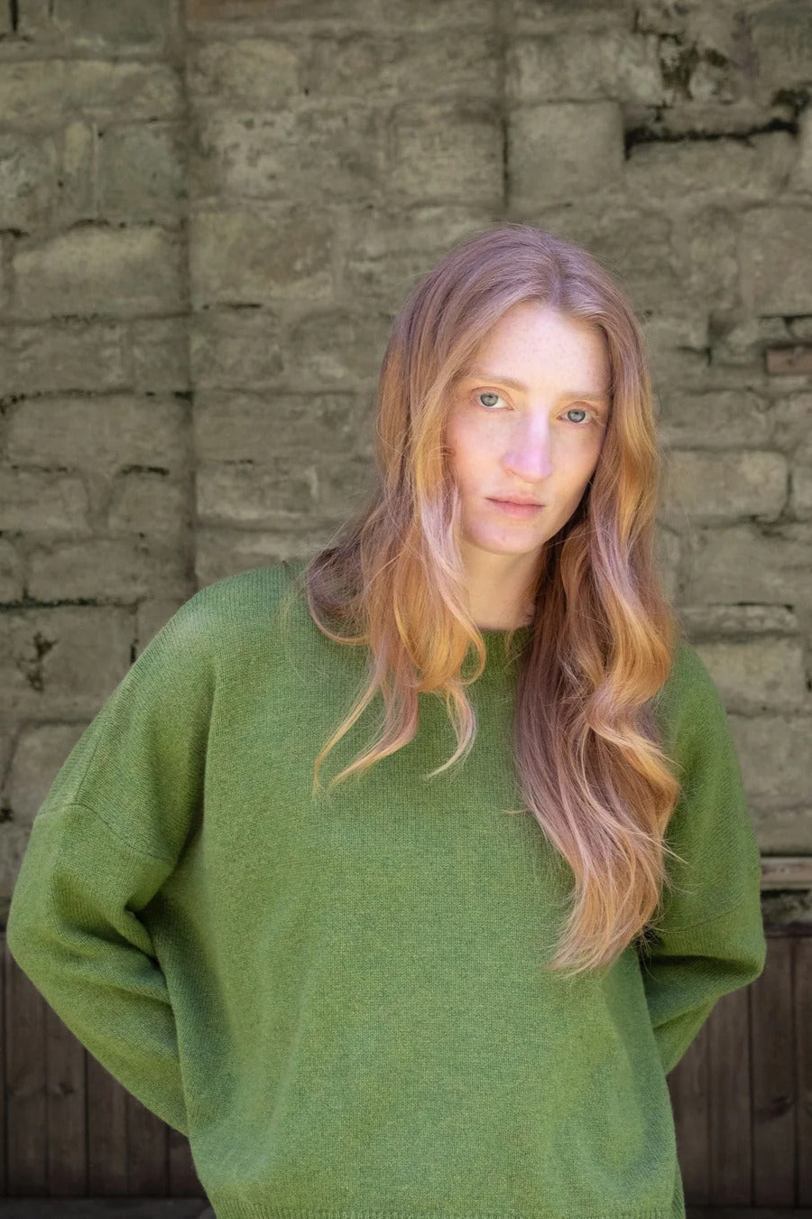 Bibico Layla Moss Green Jumper