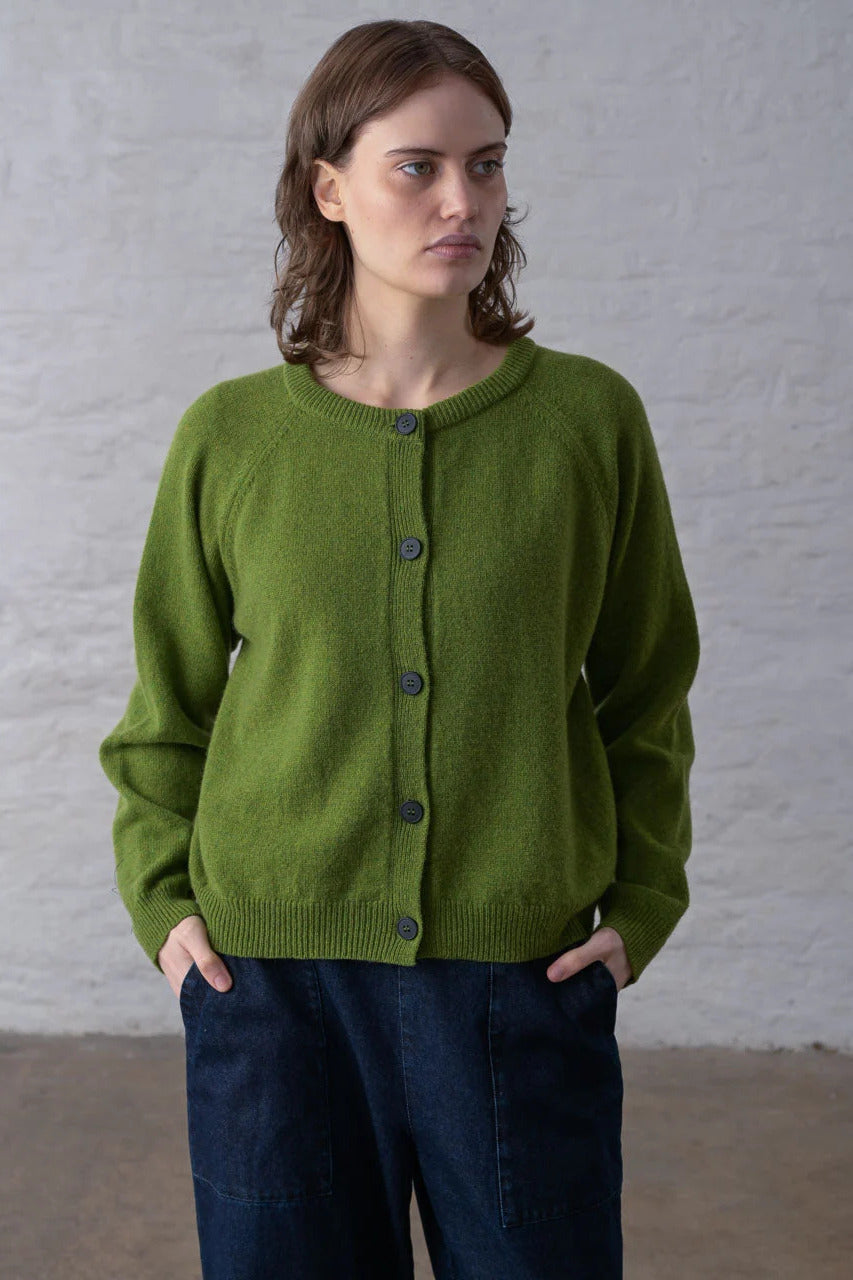 Bibico Layla Green Moss Cardigan