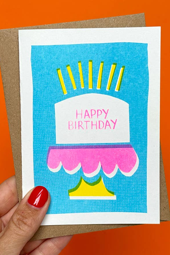 House Of Payne Birthday Cake Card