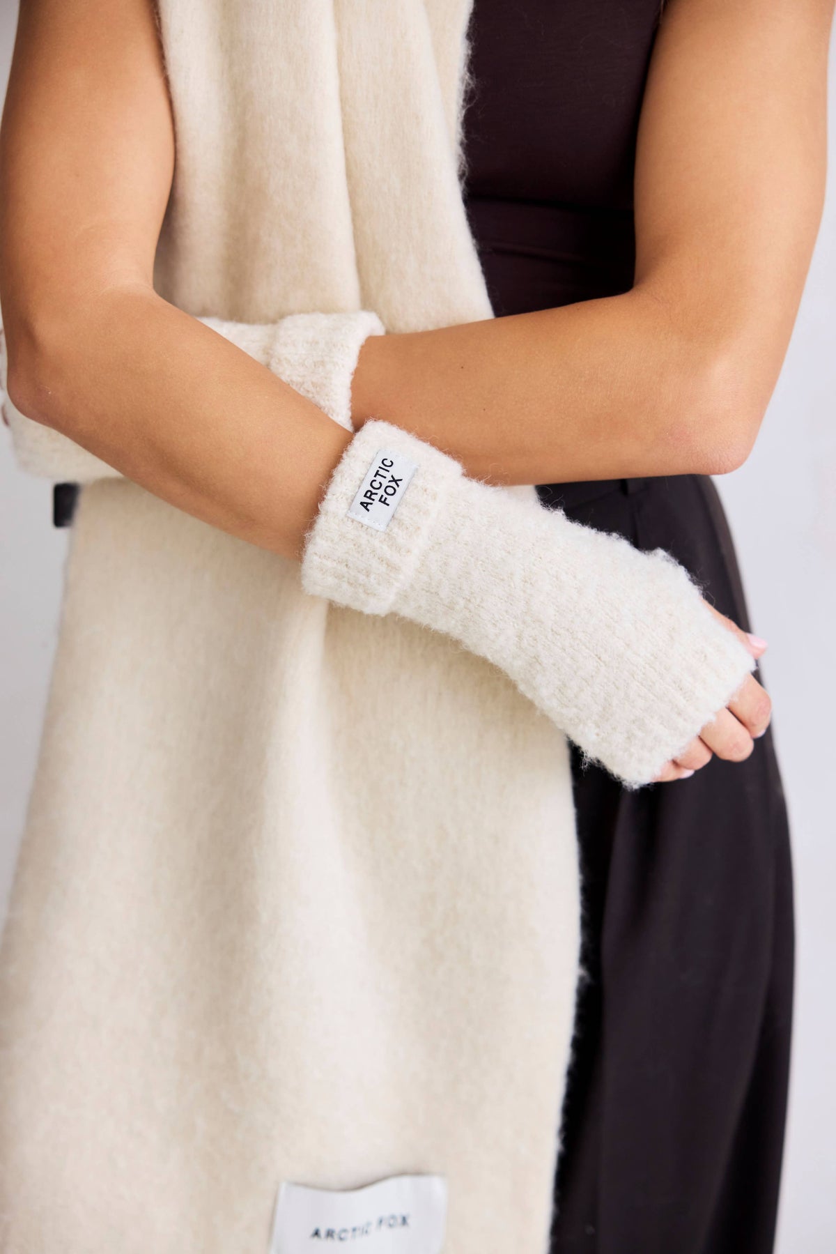 Arctic Fox Reykjavik Pebble Beige Hand Warmers