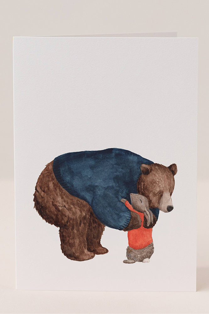 Mister Peebles Hugs Card - The Mercantile London