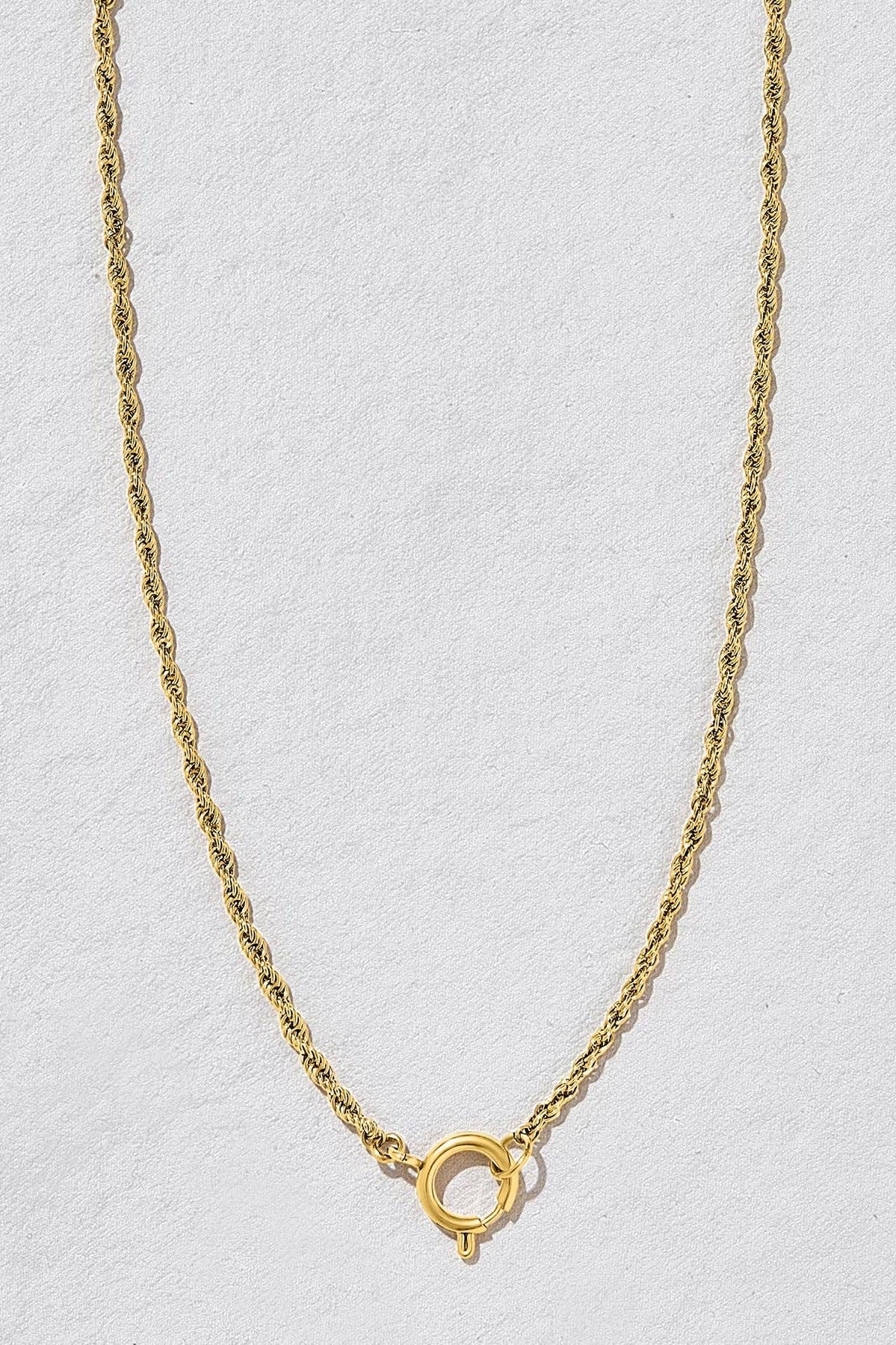Fleury Gold Twisted Chain Necklace - The Mercantile London