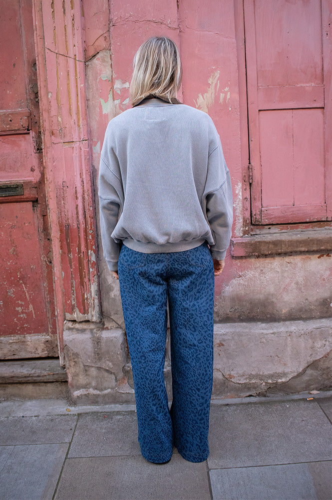 Bellerose Flips Arctic Crewneck Sweatshirt