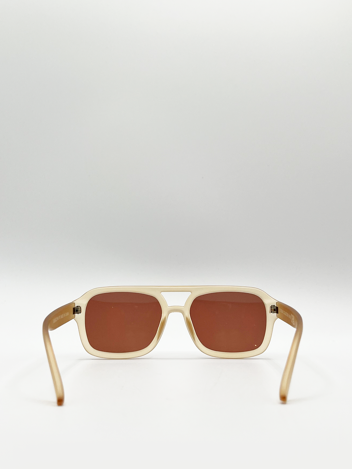 AFA Collective 70's Navigator Matte Sand Sunglasses