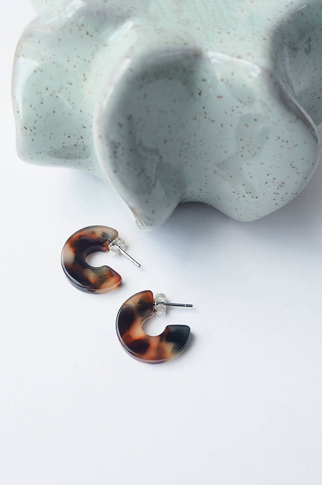 Custom Made Foret Super Mini Hoop Earrings - The Mercantile London