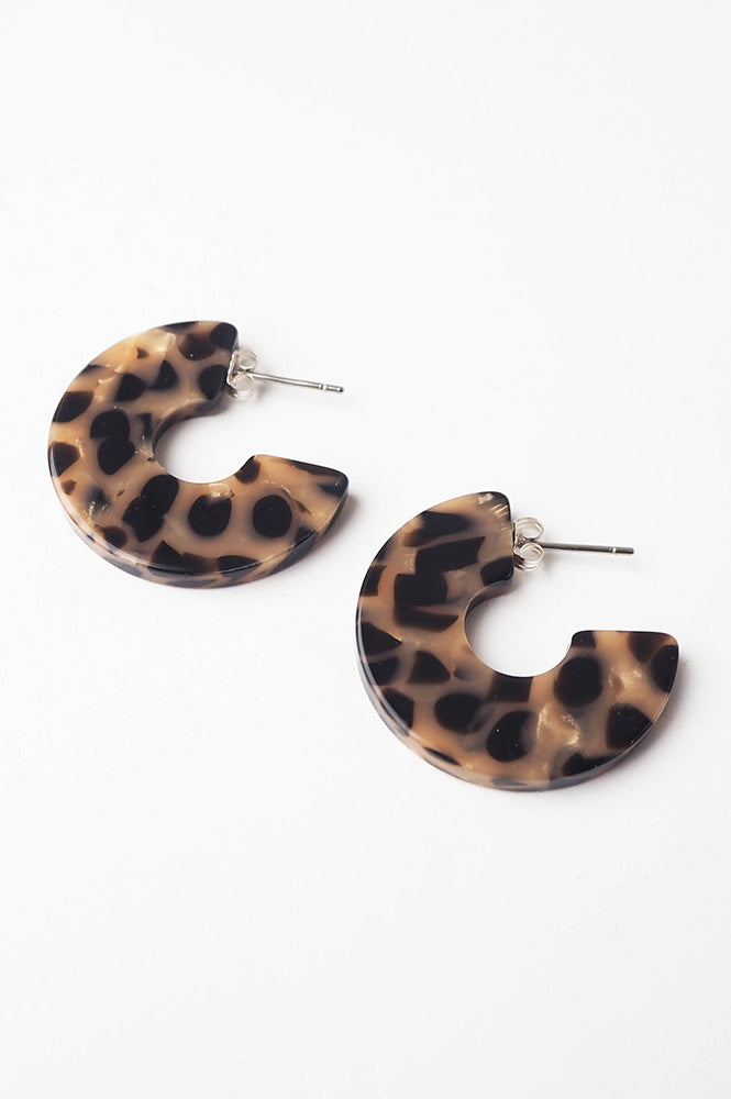 Custom Made Karamell Hoop Earrings - The Mercantile London