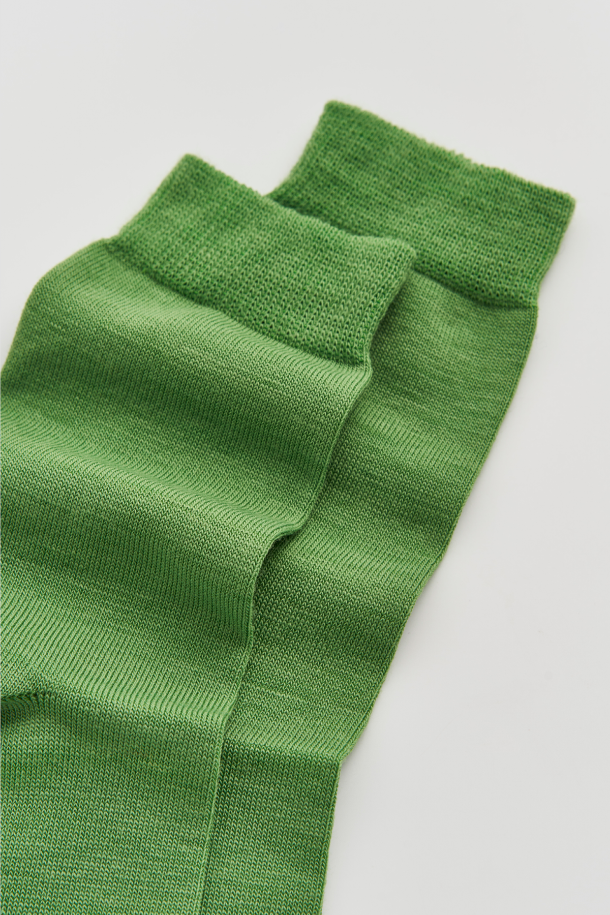 Pairs Grass Green Merino Socks - The Mercantile London