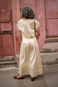Second Female Shera Alabaster Gleam Frill Dress