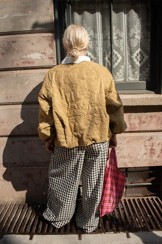 Object Sitas Fennel Seed Embroidered Padded Jacket