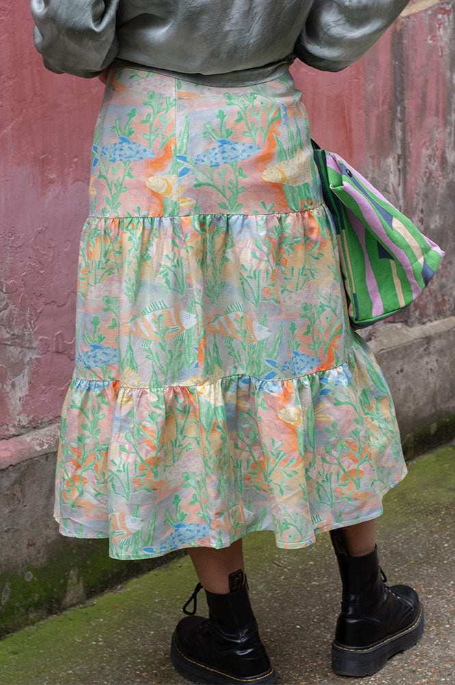 Helmstedt Viola Under The Sea Skirt - The Mercantile London