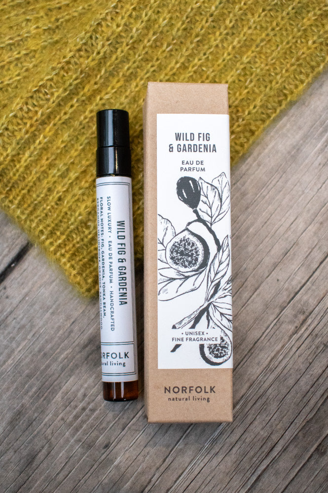 Norfolk Natural Living Parfum - Wild Fig & Gardenia 10ml - The Mercantile London