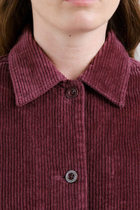 Dedicated Stiby Fig Red Corduroy Jacket - The Mercantile London