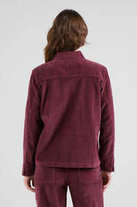 Dedicated Stiby Fig Red Corduroy Jacket - The Mercantile London