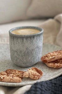 Pru Mediterranean Fig & Olive Coffee Cup Candle - The Mercantile London