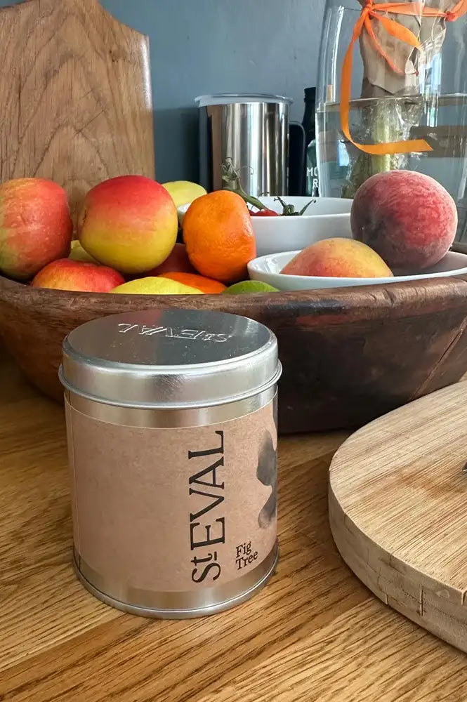 St. Eval Fig Tree Scented Tin Candle