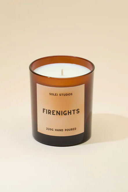 Solei Studios Firenights Candle - The Mercantile London
