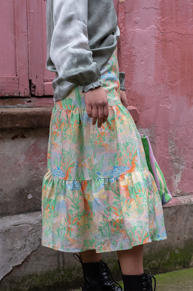 Helmstedt Viola Under The Sea Skirt - The Mercantile London