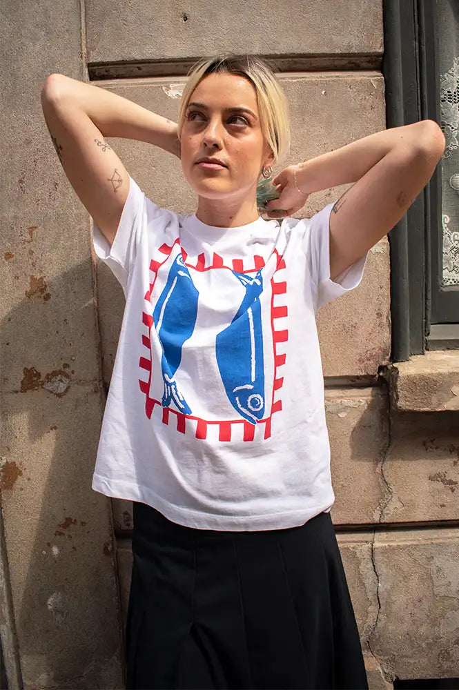 TBCo White Fish T-Shirt