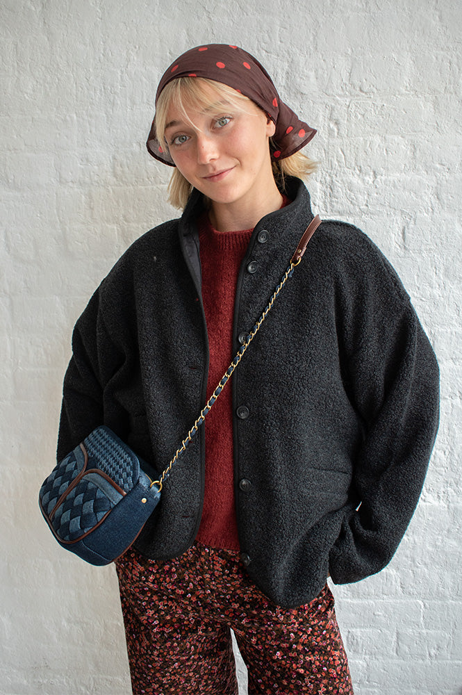 Des Petits Hauts Zlavina Anthracite Jacket - The Mercantile London