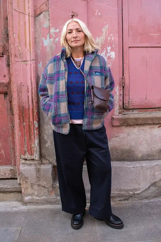 Kavu Loven Party Plaid Jacket