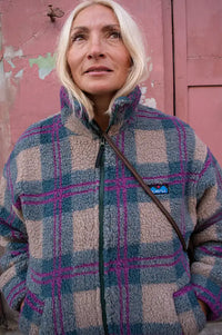 Kavu Loven Party Plaid Jacket