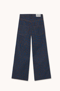 The Tiny Big Sister Berta Floral Indigo Jeans - The Mercantile London