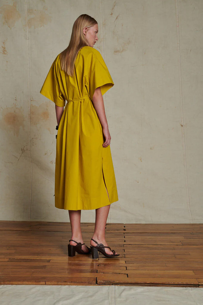 SOEUR Athena Yellow Dress - The Mercantile London