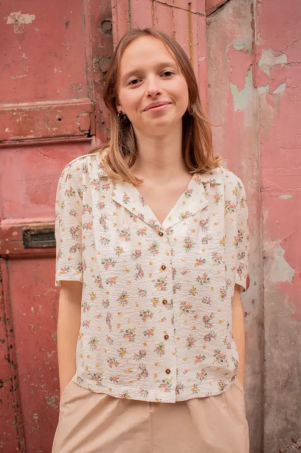 Emile Et Ida Debora Forsythia Floral Shirt - The Mercantile London